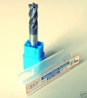 Ø10mm MIcro Grain SOLID CARBIDE Endmill & Coating ALTiN Can Cut HRC 55 Material