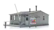 HO Artitec Cafe Camping Kit Unassembled Unpainted #10.436