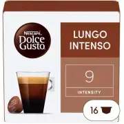 NESCAFE DOLCE GUSTO Lungo Intenso Instant Coffee | 16 Capsules/Pods in Box