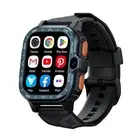2+16G Android Smart Watch black GPS Sports Fitness Tracker Dual Camera WiFi 4GAj