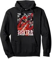 [Marvel] Elektra The Secret Floral Assassin Pullover Hoodie