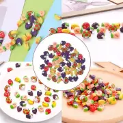 10Pcs Mini Fruit Shaped Rubber Pencil Eraser Novelty Stationery Children