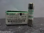New Lot Littelfuse CCMR 5 6/10 Amp Fuses LPCC 5 6/10 Class CC NIB