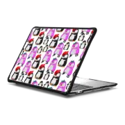 MacBook Pro 13-inch (M1 / M2 / Intel) Impact Case Funny abstract black white red pink cute penguin