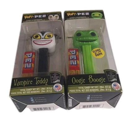 Funko Pez Dispenser Nightmare Before Christmas Oogie Boogie and Vampire Teddy