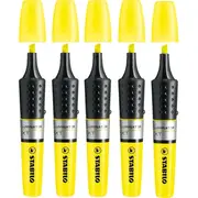 Stabilo Pack 5 Luminator Highlighter Markers (Yellow)