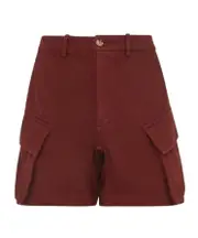 cargo twill shorts UK8,UK10 ferruginous