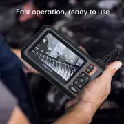 1080P HD 4.3'' Screen Industrial Endoscope Borescope 8mm Inspection Snake Camera
