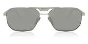 Prada PR 58YS 1BC02R Men's Sunglasses Silver Size 57