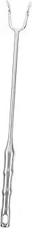 Stainless Steel Meat Hook Turner BBQ Flipper for Pork Chicken Roast Type Design for Easy Handling Solid Grip for Grilling Barbecue