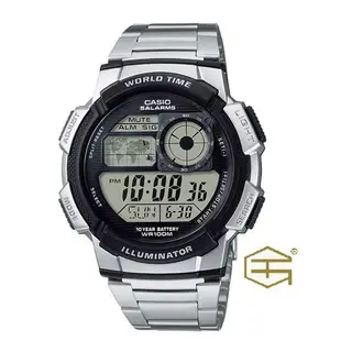 【天龜】CASIO 十年電力 時尚運動手錶 AE-1000WD-1A