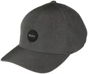 RVCA Shane Flexfit Hat - Charcoal - New