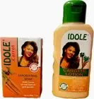 Idole Carrot Exfoliating soao with Apricot seed Powder 200g & Lotion 250 Ml
