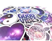 100 PCS Cute VSCO Stickers Vinyl Laptop Luggage Decals Dope hydro flask water