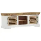 Solid Wood Mango TV Cabinet TV Stand Stereo Console Cabinet Sideboard vidaXL