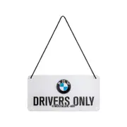 Nostalgic-Art Hanging Sign BMW Drivers Only