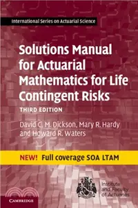 在飛比找三民網路書店優惠-Solutions Manual for Actuarial