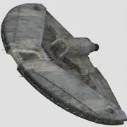 Diamond Class Star Wars Cruiser Spaceship Wood Model Free Shipping Regular New