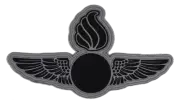 Black Ordnance Wings PVC Patch