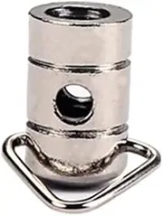 GOOHOCHY Acoustic Guitar Banjo Strap Lock Button Metal Hook for Easy Installation