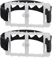 Shoe Spikes | Outdoor Winter Overshoe Ice Grippers,Anti Slip Traction Snow Grips, Snow Walk Traction Cleats for Hiking, Fishing, Walking, Climbing