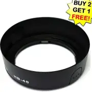 HB-45 Lens Hood For Nikon AF-S DX 18-55mm f/3.5-5.6G VR Black