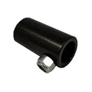 Proflow Steering Shaft Coupler Steel 9/16in. -26 Spline To 3/4in. Round 2in. Overall Length Non Flex