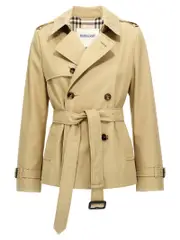 [Burberry] Burberry-Sp25 Trench E Impermeabili Beige-Donna 12UK