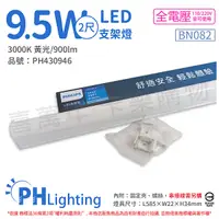 在飛比找Yahoo奇摩購物中心優惠-PHILIPS飛利浦 易省 BN082 LED 9.5W 3