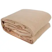 NNEDSZ Sun Shade Sail Cloth Shadecloth Rectangle Canopy Sand 280gsm 2x4m