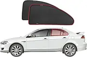 Genuine SNAPSHADES Car Rear Window Shades for Mitsubishi Lancer Sedan/Hatchback | Proton Inspira (2007-2017)