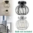 E27 Modern LED Crystal Chandeliers, Semi Flush Mount Ceiling Lights for Kitchen