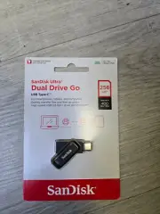 Brand new SanDisk 256GB Ultra Dual Drive Go USB Type-C 3.2 Flash Drive