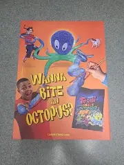 Trolli Sour Brite Octopus Candy Print Ad 2001 8x11 Great To Frame
