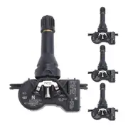4PCS TPMS Tire Pressure Sensor 407004CB0B for Nissan Qashqai J10 J11 X-Trail NV200 Leaf Juke Note fo black