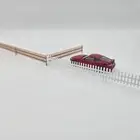1/76 Scale Picket Fencing "Various Colours" OO Gauge