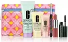 CLINIQUE 7 Piece Gift Set Moisturizing Lotion Surge Mascara Quickliner Lipstick