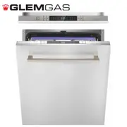 GlemGas 全嵌式洗碗機 GWQ7713R