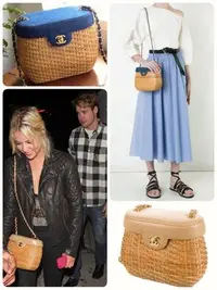 在飛比找Yahoo!奇摩拍賣優惠-Chanel ❤️ 竹編 藤編 編織 竹籃包