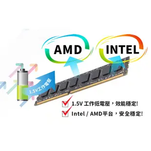 TEAM 十銓 ELITE DDR3 1600 8G 16G 桌上型記憶體 (終身保固) 全新公司貨