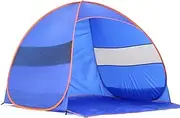 1-2 Man Beach Tent Automatic Pop Up Anti-Windproof Outdoor Lightweight Fishing Tent