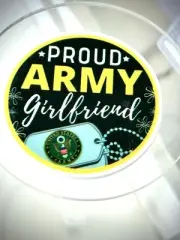 3 Army Wife Planar Resin Flatbacks, Craft supplies, Hair Bow Centers, Charm, DIY