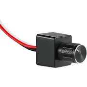 LED Dimmer Switch 12V DC PWM Dimmer Adjustable Controller for Motorhome Boat Trailer Van, for Dimmable LED Light, Halogen, Incandescent, Single-color