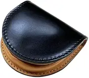 [城屋] Oil Cordovan Coin Case Black