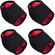 2Pairs Comfortable Heel Support Socks Durable Ankle Covers for Adults Breathable for Reducing Pressure and Providing Stability