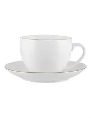 [Maxwell & Williams] White Gold Cup & Saucer 260ml in Gold