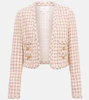 [Giambattista Valli] Giambattista Valli Cotton-blend tweed jacket AU 16 multicoloured