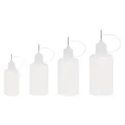 12Pcs Oil Applicator, LDPE Needle Oiler Oil Bottle with Needle Tip