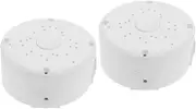 MOLUCKFU Camera Junction Box Outdoor Extension Cord Cover Durable Holder for Security Camera Cables Large Multi Storage Easy Installation