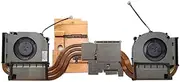 Laptop CPU GPU Fan&Heatsink for 6-31-V150N-102 4PIN DC 5V 0.5A New